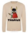 Sweatshirt Taurus dog sand фото