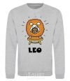 Sweatshirt Lion dog sport-grey фото