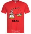 Men's T-Shirt Teresi the dog red фото