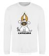 Sweatshirt Capricorn dog White фото