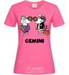 Women's T-shirt Gemini dog heliconia фото