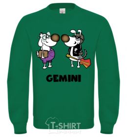 Sweatshirt Gemini dog orchid-green фото