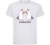 Kids T-shirt Gemini unicorn White фото