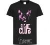 Детская футболка Fight club pink Черный фото