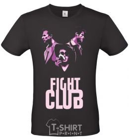 Men's T-Shirt Fight club pink black фото