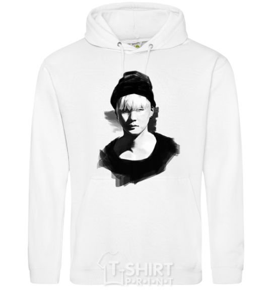 Men`s hoodie Suga brush White фото