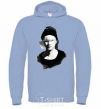 Men`s hoodie Suga brush sky-blue фото