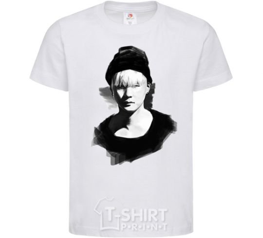 Kids T-shirt Suga brush White фото