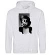 Men`s hoodie Marla Singer sport-grey фото