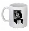 Ceramic mug Marla Singer White фото