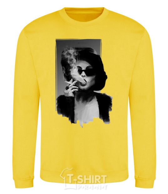 Sweatshirt Marla Singer yellow фото