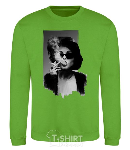 Sweatshirt Marla Singer orchid-green фото