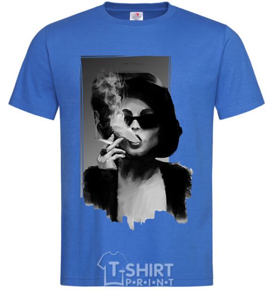 Men's T-Shirt Marla Singer royal-blue фото