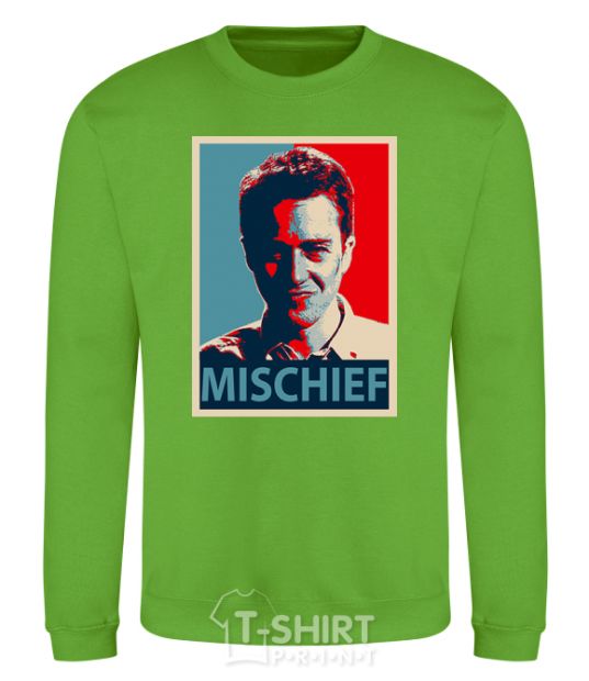 Sweatshirt Mischief orchid-green фото