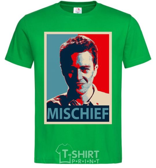 Мужская футболка Mischief Зеленый фото