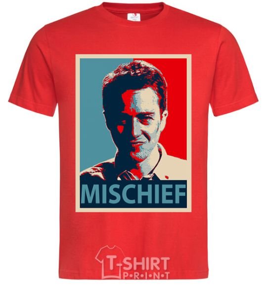 Men's T-Shirt Mischief red фото