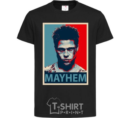 Детская футболка Mayhem Черный фото