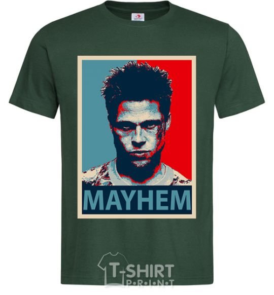 Мужская футболка Mayhem Темно-зеленый фото