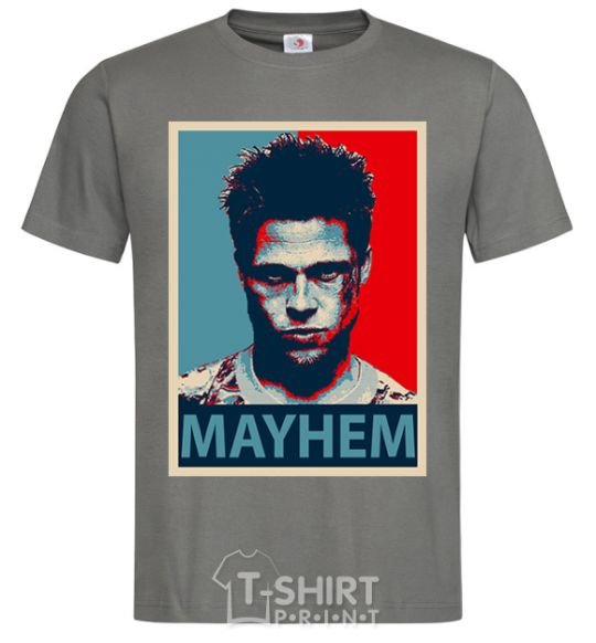 Мужская футболка Mayhem Графит фото