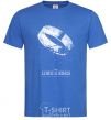 Men's T-Shirt The king of the rings royal-blue фото