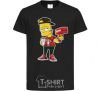 Kids T-shirt Supreme Bart black фото