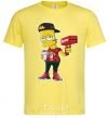 Men's T-Shirt Supreme Bart cornsilk фото