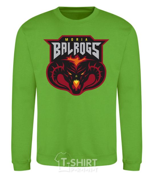 Sweatshirt Moria Balrogs orchid-green фото