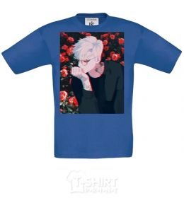 Kids T-shirt Anime Ukrainian royal-blue фото