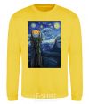 Sweatshirt The Eye of Sauron yellow фото