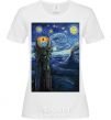 Women's T-shirt The Eye of Sauron White фото