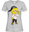 Women's T-shirt Supreme Lisa grey фото