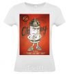 Women's T-shirt OBEY art White фото