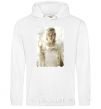 Men`s hoodie Galadriel White фото