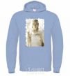 Men`s hoodie Galadriel sky-blue фото