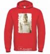 Men`s hoodie Galadriel bright-red фото