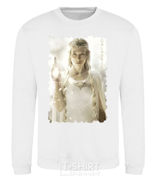 Sweatshirt Galadriel White фото