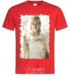 Men's T-Shirt Galadriel red фото