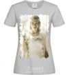 Women's T-shirt Galadriel grey фото