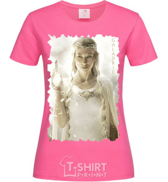 Женская футболка Galadriel Ярко-розовый фото