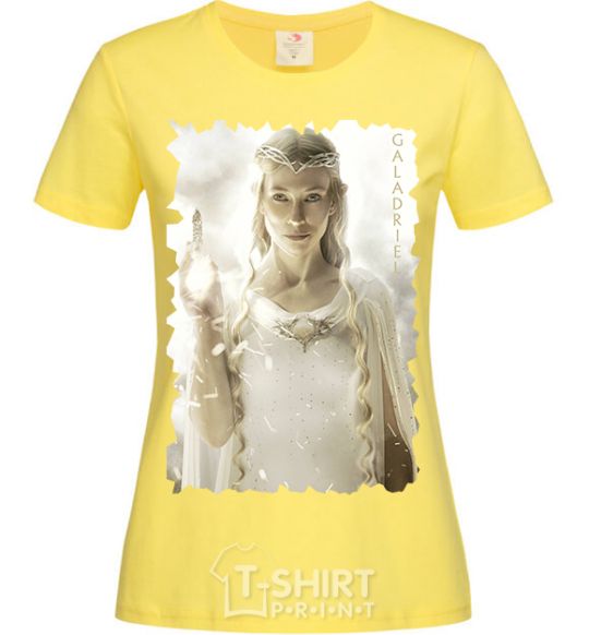 Women's T-shirt Galadriel cornsilk фото