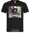 Men's T-Shirt Lord of the Rings characters black фото