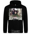 Men`s hoodie Lord of the Rings characters black фото