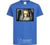 Детская футболка Гендальф Ярко-синий фото
