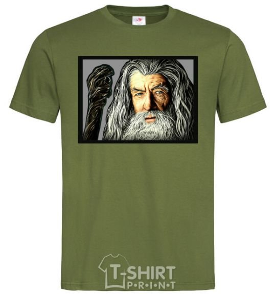 Men's T-Shirt Gandalf millennial-khaki фото