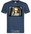 Men's T-Shirt Gandalf navy-blue фото