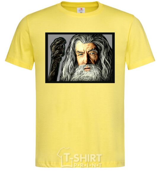 Men's T-Shirt Gandalf cornsilk фото