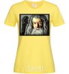 Women's T-shirt Gandalf cornsilk фото