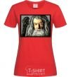 Women's T-shirt Gandalf red фото