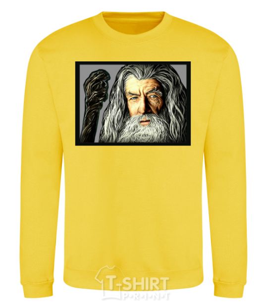 Sweatshirt Gandalf yellow фото