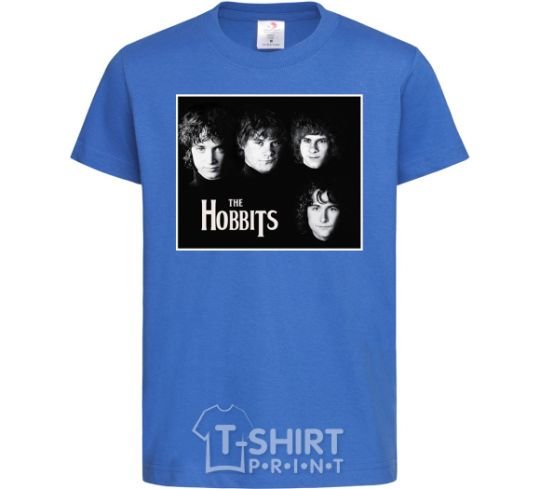 Kids T-shirt The Hobbits royal-blue фото